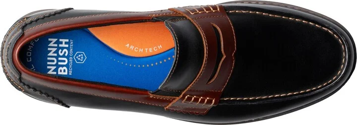 Nunn Bush Men's Odin Ii Moc Toe Penny Loafers - Image 11