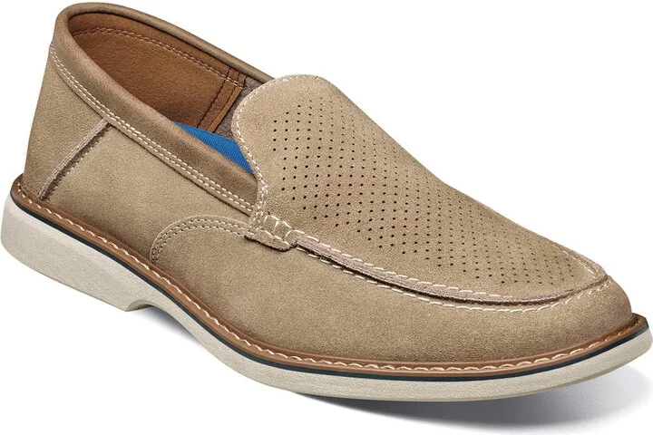 Nunn Bush Men's Otto EZ Moccasin Toe Slip-On Easy On Loafer
