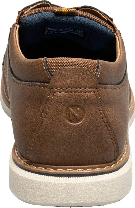 Nunn Bush Men's Otto Knit Plain Toe Oxford Shoes - Image 3