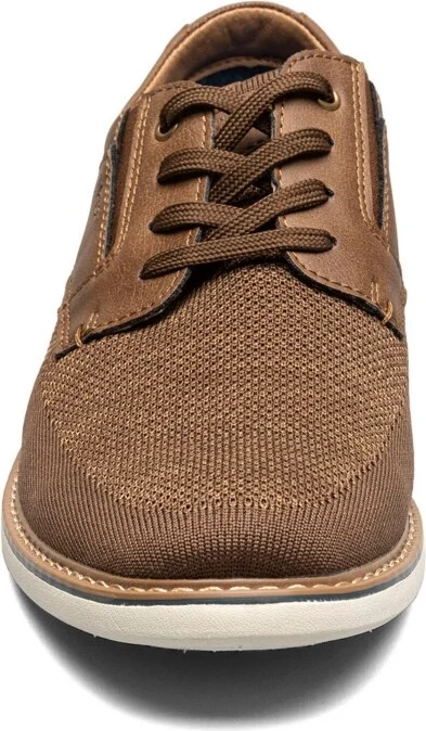 Nunn Bush Men's Otto Knit Plain Toe Oxford Shoes - Image 6