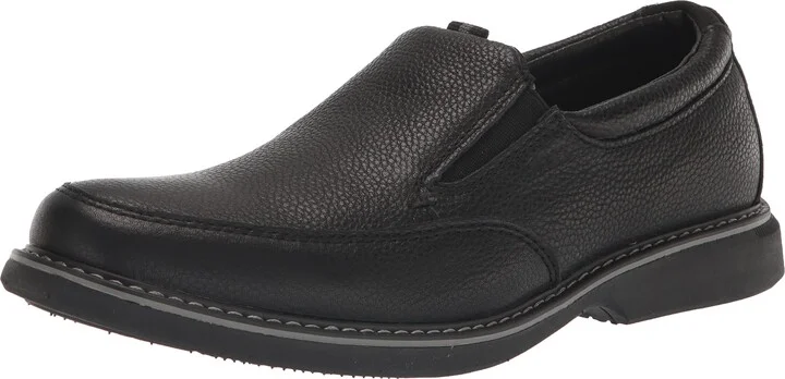 Nunn Bush Men's Otto Moccasin Toe Slip on Leather Loafer with Lightweight Sole