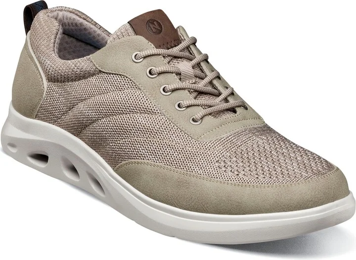 Nunn Bush Men's Ponte Knit Moc Toe Sneaker