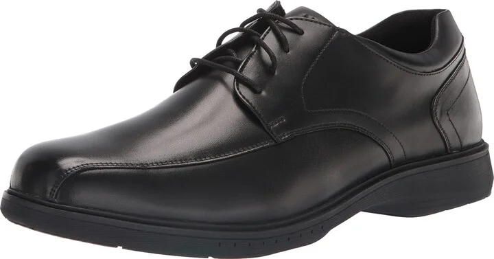 Nunn Bush Men's PRO Bicycle Toe Oxford with KORE Slip Resistant Comfort Technology