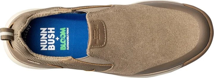 Nunn Bush Men's Sedona Canvas Moc Toe Slip On Shoes - Image 4
