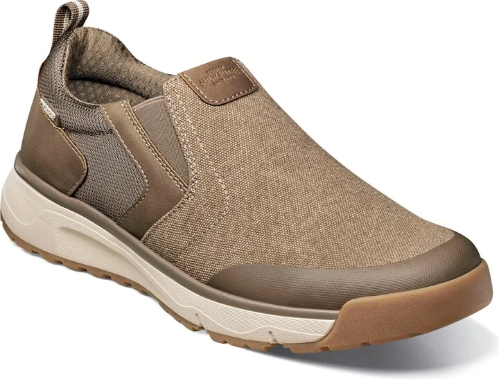 Nunn Bush Men's Sedona Canvas Moc Toe Slip On Shoes