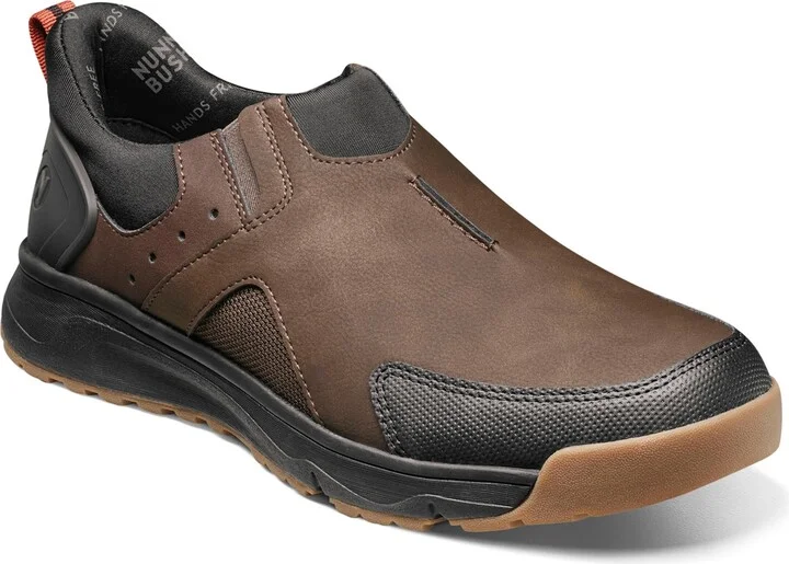 Nunn Bush Men's Sedona Ez Moc Toe Slip On Casual Sneakers