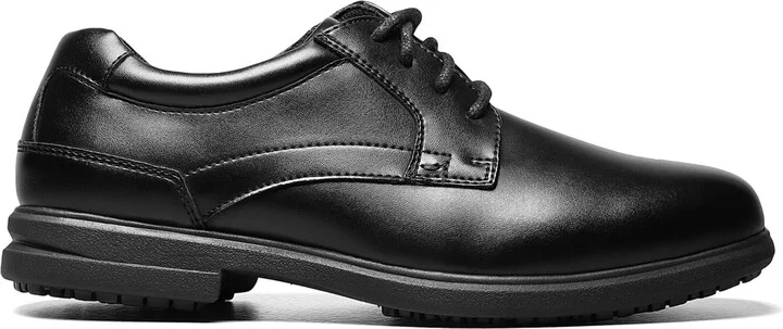 Nunn Bush Men's Sherman Plain Toe Slip Resistant Oxford - Image 3