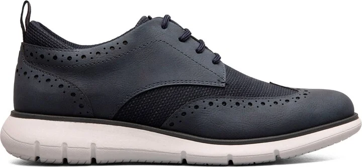 Nunn Bush Men's Stance Knit Wingtip Oxford Shoes - Image 2