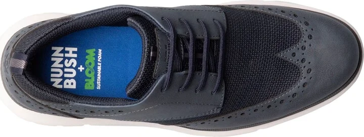 Nunn Bush Men's Stance Knit Wingtip Oxford Shoes - Image 4