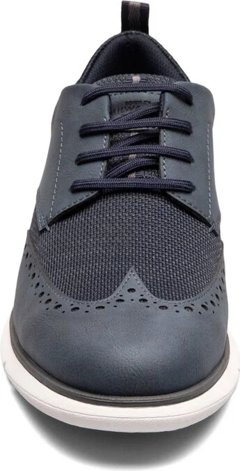 Nunn Bush Men's Stance Knit Wingtip Oxford Shoes - Image 6