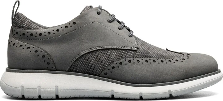 Nunn Bush Men's Stance Knit Wingtip Oxford Shoes - Image 7