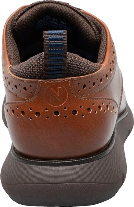 Nunn Bush Men's Stance Plain Toe Oxford Shoes - Image 3