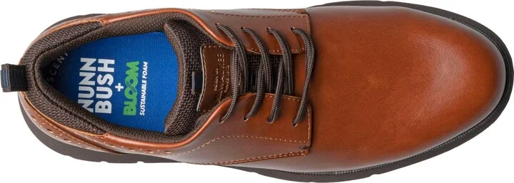 Nunn Bush Men's Stance Plain Toe Oxford Shoes - Image 4