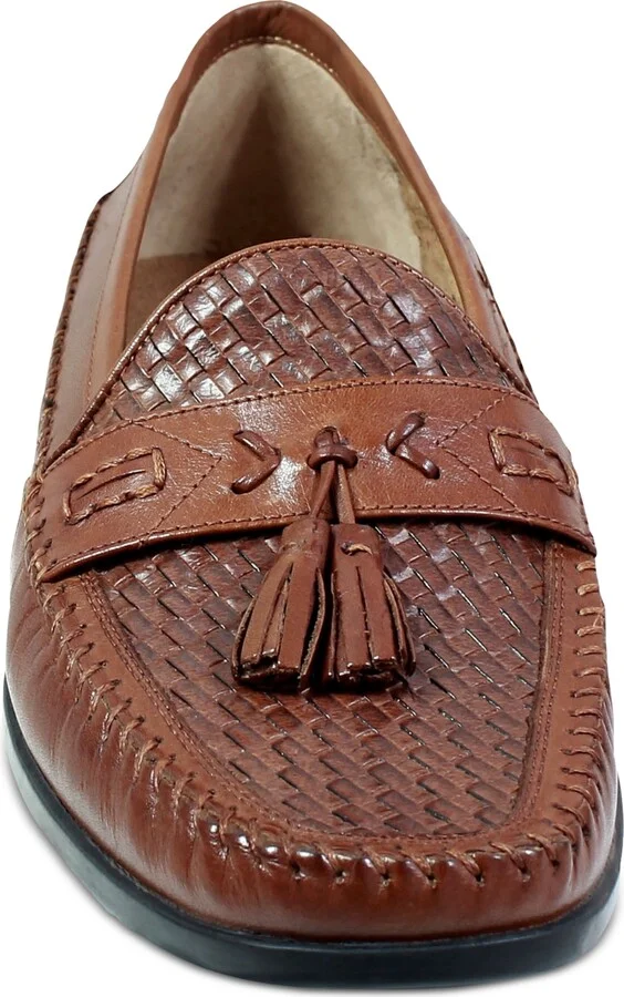 Nunn Bush Men's Strafford Woven Tassel Loafers - Image 6