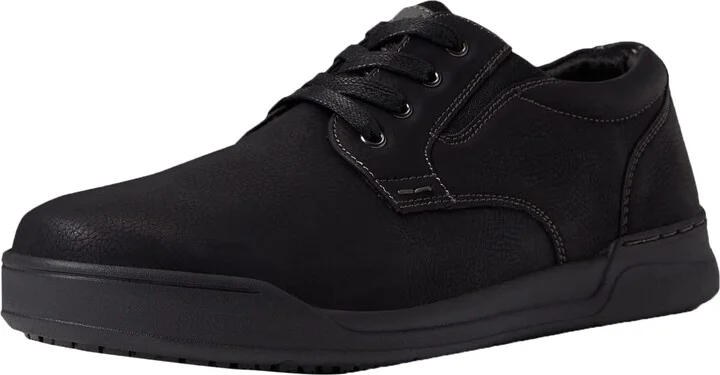 Nunn Bush Men's Tour Work Slip Resistant Plain Toe Oxford Non-Marking Lace Up