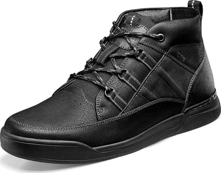 Nunn Bush Men's Tour Work Sneaker Boot with Slip Resistent Rubber Sole Chukka