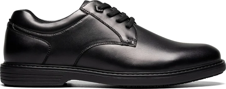 Nunn Bush Men's Wade Plain Toe Slip Resistant Oxford - Image 2