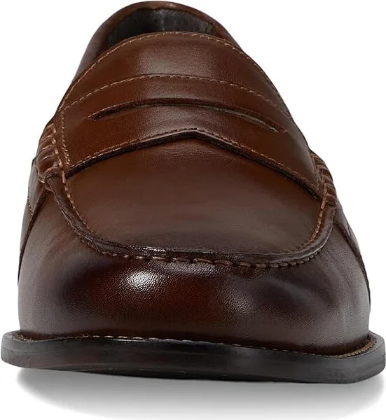 Nunn Bush Noah Beef Roll Penny Loafer Men's Slip-on Dress Shoes Brown : 7 M (D), Leather - Image 6