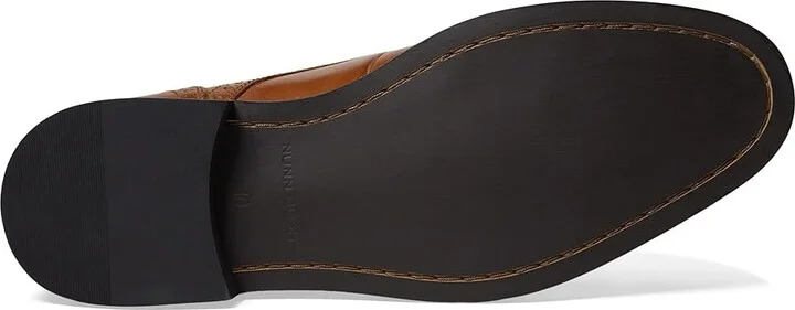 Nunn Bush Norcross Cap Toe Dress Casual Oxford Men's Lace Up Cap Toe Shoes Cognac : 7.5 M (D), Leather/Synthetic - Image 4
