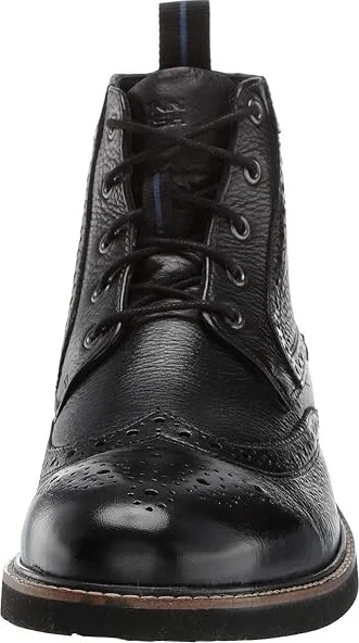 Nunn Bush Odell Wingtip Boot with KORE Walking Comfort Technology Men's Lace-up Boots Black Tumbled : 7.5 M (D), Leather - Image 6