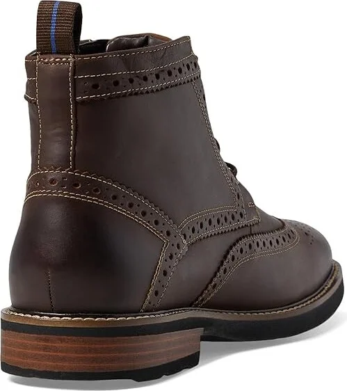 Nunn Bush Odell Wingtip Boot with KORE Walking Comfort Technology Men's Lace-up Boots Brown CH : 7.5 M (D), Leather - Image 5