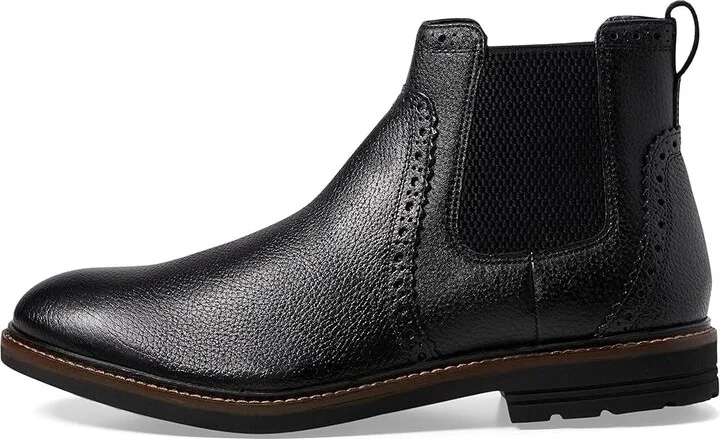 Nunn Bush Otis 2.0 Chelsea Fashion Leather Boot Men's Boots Black : 9 M (D) - Image 6