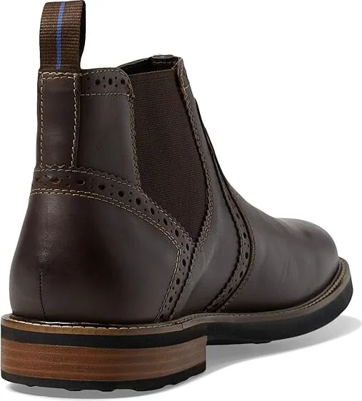 Nunn Bush Otis Plain Toe Chelsea Boot with KORE Walking Comfort Technology Men's Boots Brown CH : 7 M (D), Leather - Image 5