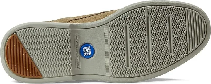 Nunn Bush Otto Canvas Plain Toe Oxford Men's Shoes Khaki : 7 M (D), Synthetic/Textile - Image 3