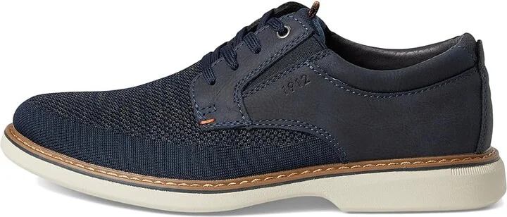 Nunn Bush Otto Knit Plain Toe Oxford Men's Shoes Navy : 7 M (D), Mesh/Textile - Image 6