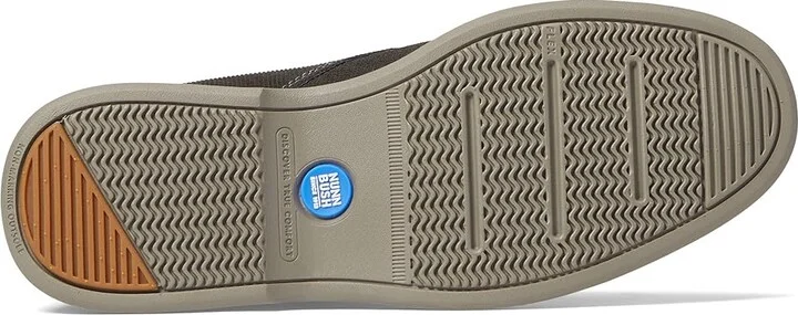 Nunn Bush Otto Plain Toe Chukka Boot Men's Shoes Gray : 8 M (D), Synthetic/Leather - Image 3