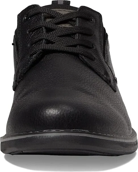 Nunn Bush Otto Plain Toe Oxford Men's Shoes Black : 7 M (D), Leather - Image 5