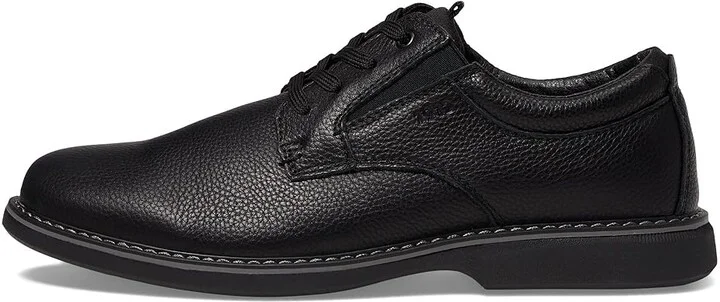 Nunn Bush Otto Plain Toe Oxford Men's Shoes Black : 7 M (D), Leather - Image 6