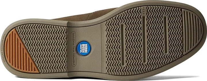 Nunn Bush Otto Plain Toe Slip-On Men's Shoes Mocha : 7 M (D), Leather - Image 3