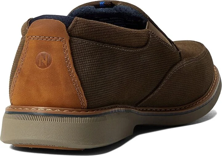 Nunn Bush Otto Plain Toe Slip-On Men's Shoes Mocha : 7 M (D), Leather - Image 4