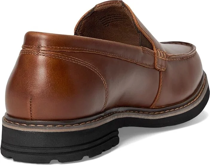 Nunn Bush Owen II Moc Toe Venetian Loafer Lightweight and Comfortable Slip-On Men's Shoes Cognac : 7.5 M (D), Leather - Image 4