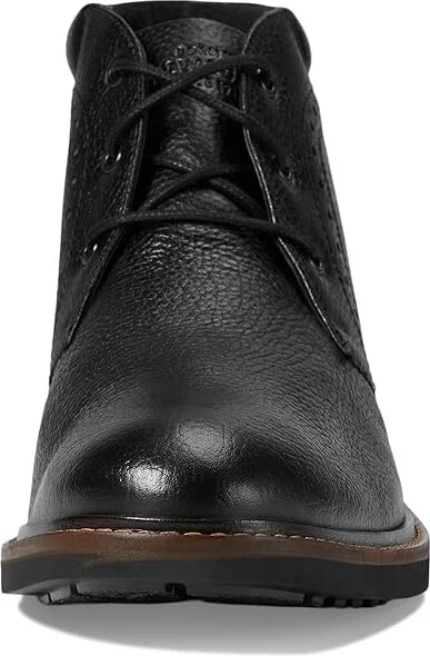 Nunn Bush Ozark 2.0 Plain Toe Chukka Leather Boot Men's Boots Black : 13 W (EE) - Image 2