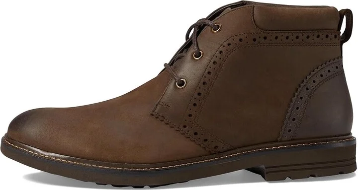 Nunn Bush Ozark 2.0 Plain Toe Chukka Leather Boot Men's Boots Brown : 10 W (EE) - Image 6