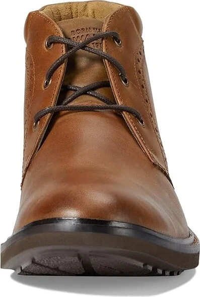 Nunn Bush Ozark 2.0 Plain Toe Chukka Leather Boot Men's Boots Tan : 9.5 M (D) - Image 2