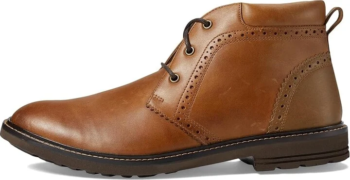 Nunn Bush Ozark 2.0 Plain Toe Chukka Leather Boot Men's Boots Tan : 9.5 M (D) - Image 6