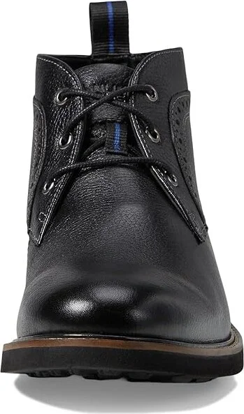 Nunn Bush Ozark Plain Toe Chukka Boot with KORE Walking Comfort Technology Men's Lace-up Boots Black Tumbled : 8.5 M (D), Leather - Image 3