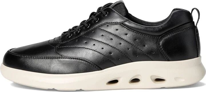 Nunn Bush Ponte Moc Toe Sneakers Hybrid Oxford Dress Casual Lightweight Athletic Style Lace Up Men's Shoes Black : 12 M (D), Leather - Image 6