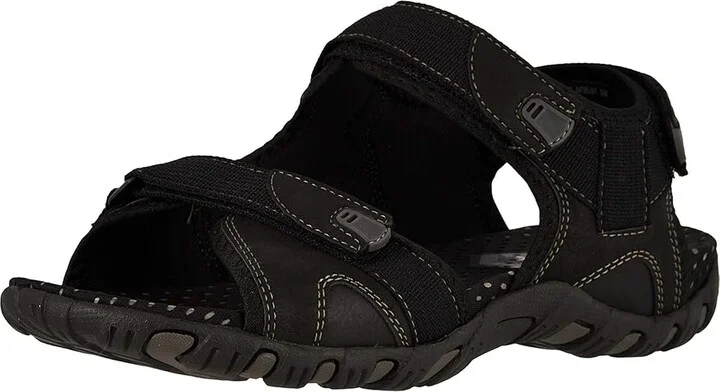 Nunn Bush Rio Bravo 3-Strap River Sandal Men's Sandals Black : 7 M (D), Synthetic - Image 2