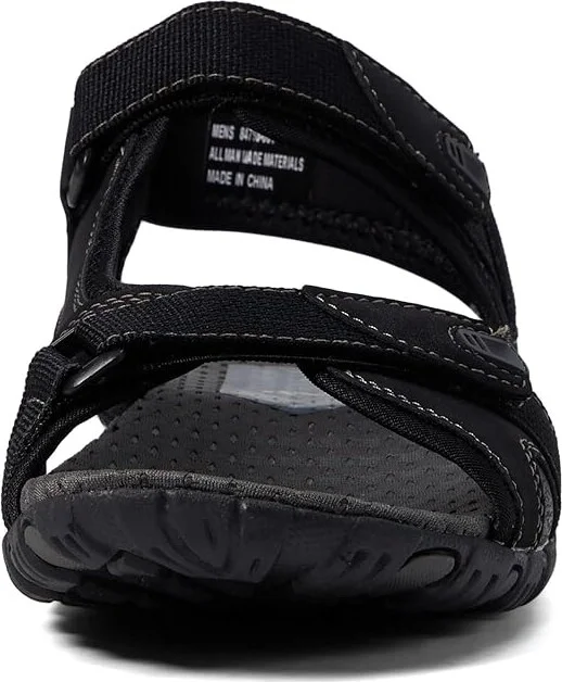 Nunn Bush Rio Bravo 3-Strap River Sandal Men's Sandals Black : 7 M (D), Synthetic - Image 3