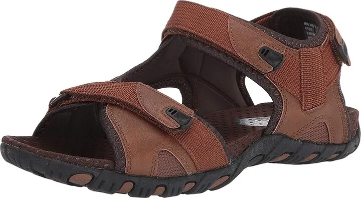 Nunn Bush Rio Bravo 3-Strap River Sandal Men's Sandals Tan : 7 M (D), Synthetic - Image 2