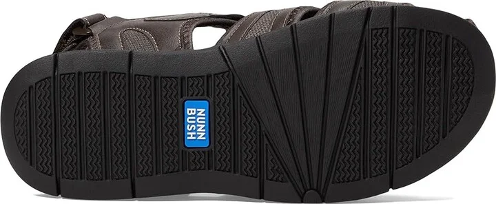 Nunn Bush Rio Grande Fisherman Closed Toe Sandal Men's Sandals Brown : 7 M (D), Synthetic - Image 4