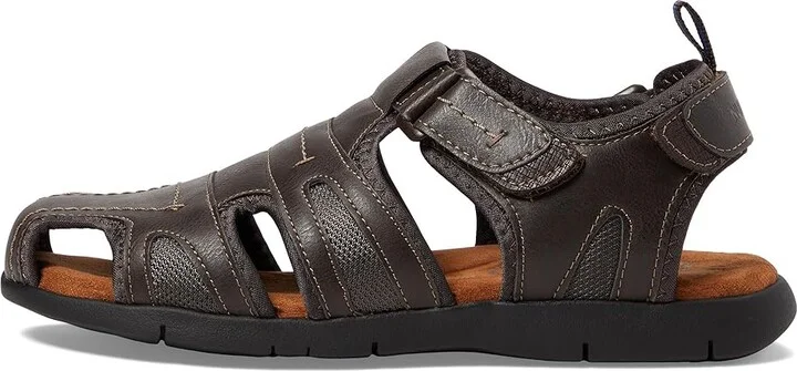 Nunn Bush Rio Grande Fisherman Closed Toe Sandal Men's Sandals Brown : 7 M (D), Synthetic - Image 7