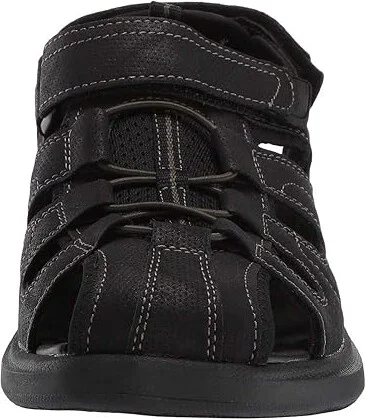 Nunn Bush Rio Vista Fisherman Sandal Men's Sandals Black : 7 M (D), Synthetic - Image 6
