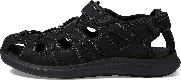 Nunn Bush Rio Vista Fisherman Sandal Men's Sandals Black : 7 M (D), Synthetic - Image 7