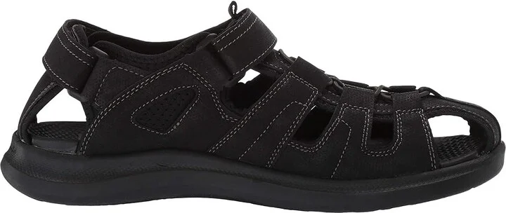 Nunn Bush Rio Vista Fisherman Sandal Men's Sandals Black : 7 M (D), Synthetic - Image 8