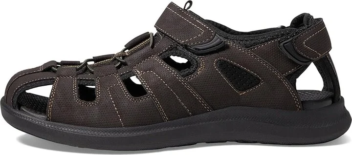 Nunn Bush Rio Vista Fisherman Sandal Men's Sandals Brown : 7 M (D), Synthetic - Image 7